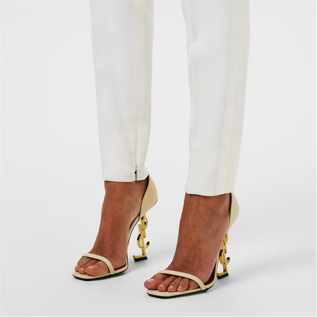 YSL SAINT LAURENT HEELS Beige ( Original Box )