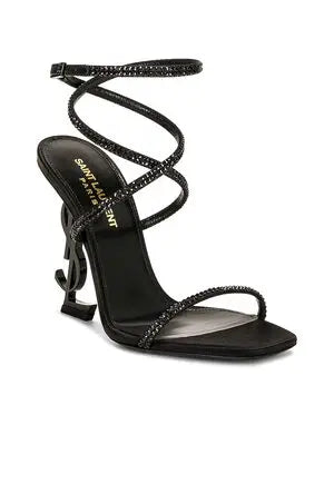 YSL Opyum Crystal Stiletto Heels
