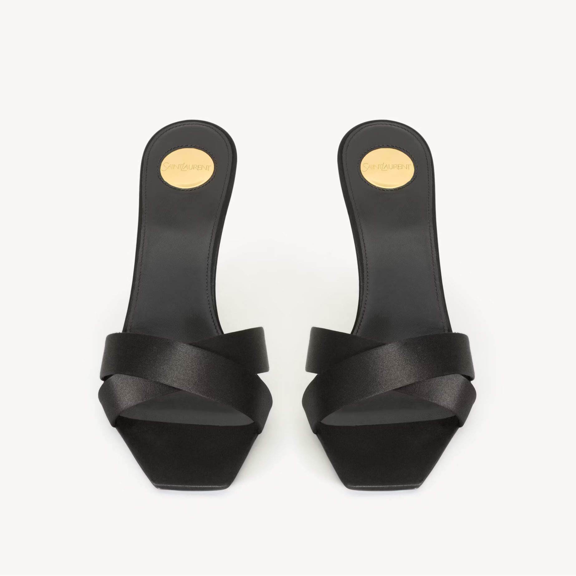 YSL Opyum Mules in Satin Crepe ( Original Box )