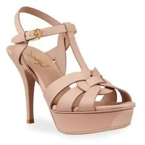 YSL CREAM BLOCK HEELS Pakistan