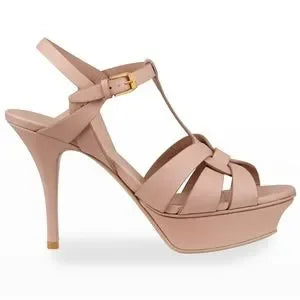 YSL CREAM BLOCK HEELS Pakistan
